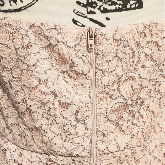 My Michelle Pink Strapless Dress - Picture 8 of 12